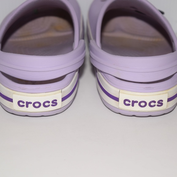 lilac crocs size 5